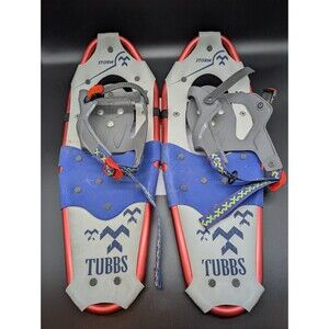 Tubbs Storm 19” Red/Blue Kid Snowshoes Aluminum Frame Easy On/Off Quick Binding